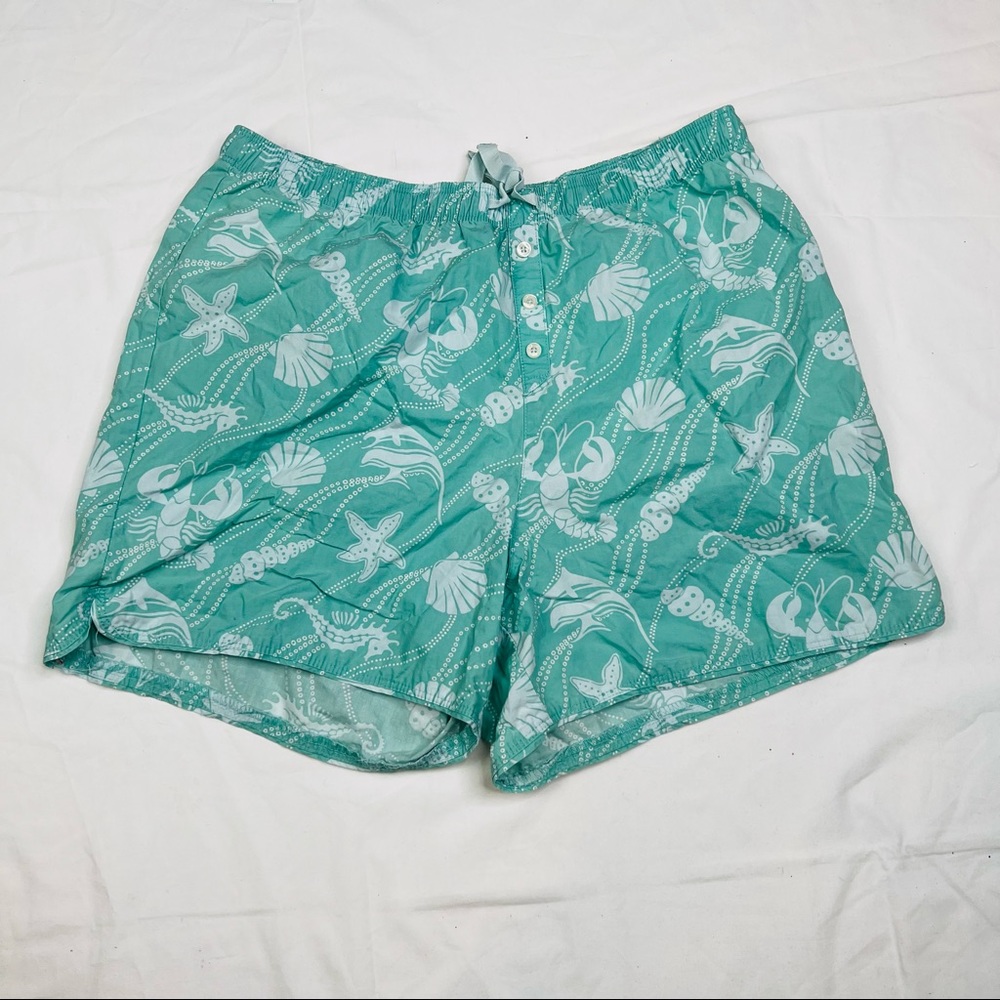 Women's Vintage L.L. Bean Shorts 100% Cotton Size 0 Green Color Rn 71341 A020222